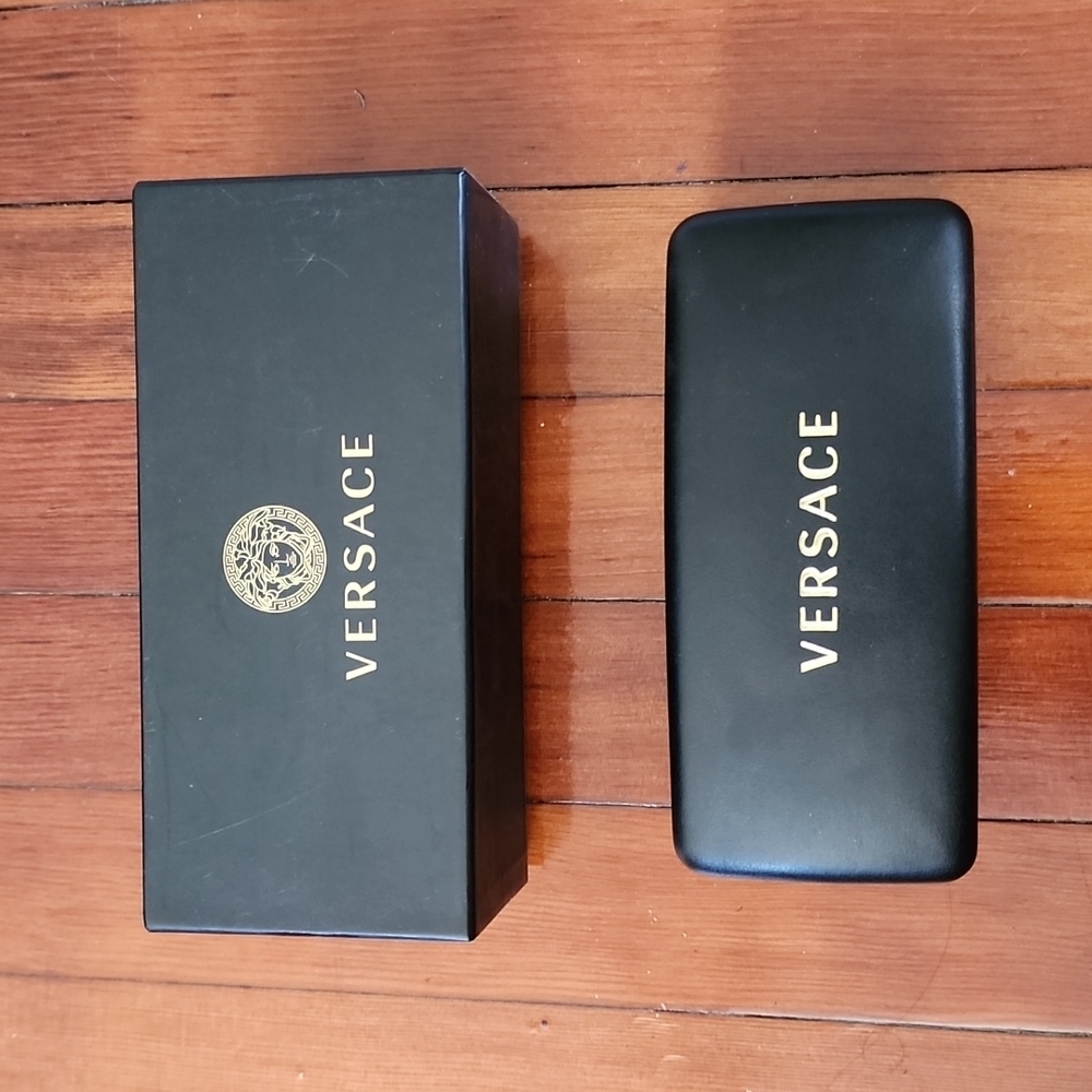 Versace sunglasses case with box